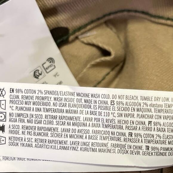 NEW Forever 21 Green Camo Camouflage Military Pleated Mini A-Line Skirt Skort S - Picture 5 of 5